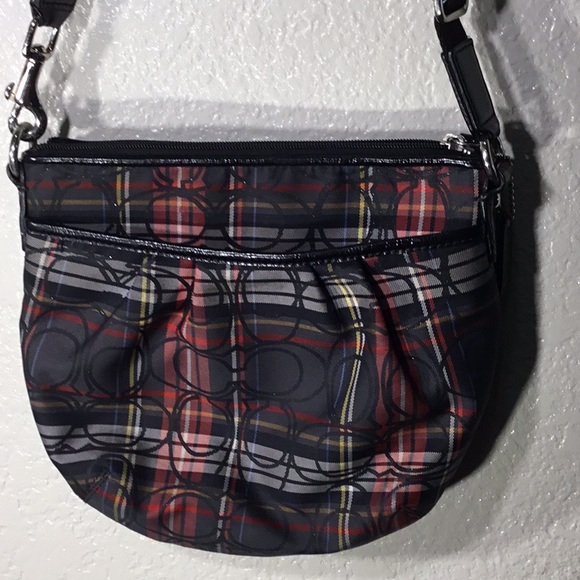 Coach tartan collection crossbody sparkle bag - Picture 3 of 9